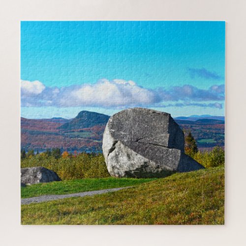 Sentinel Rock Lake Willoughby Vermont Jigsaw Puz Jigsaw Puzzle