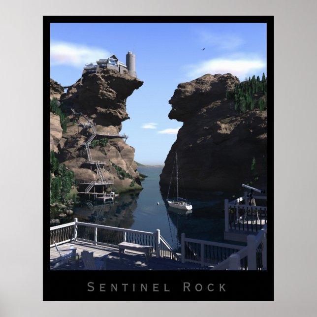 Sentinel Rock Poster (Front)