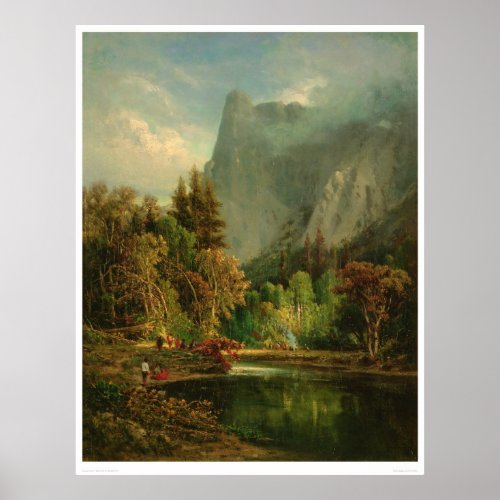 Sentinel Rock Yosemite California 0797A Poster