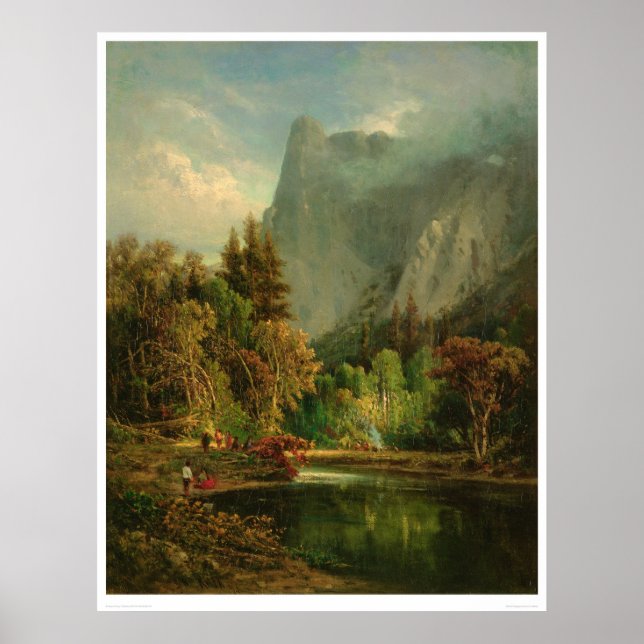 Sentinel Rock, Yosemite, California (0797A) Poster (Front)