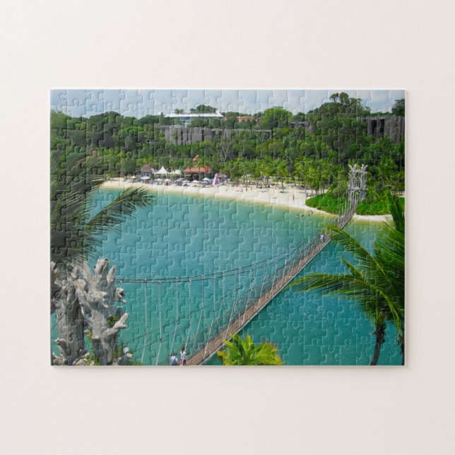 Sentosa Beach Singapore. Jigsaw Puzzle (Horizontal)