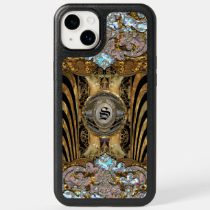 Sentral Beautiful Bling Monogram OtterBox iPhone 14 Plus Case