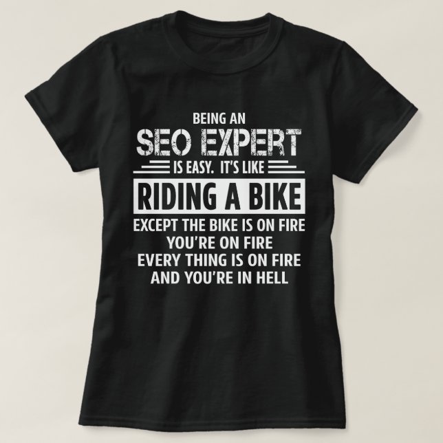 SEO Expert T-Shirt (Design Front)
