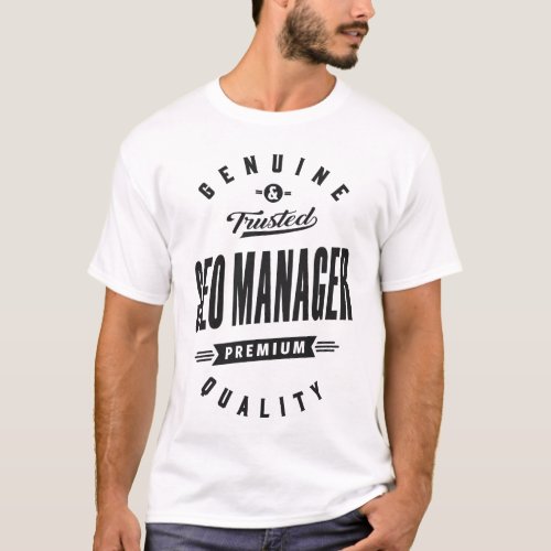 SEO Manager T_Shirt