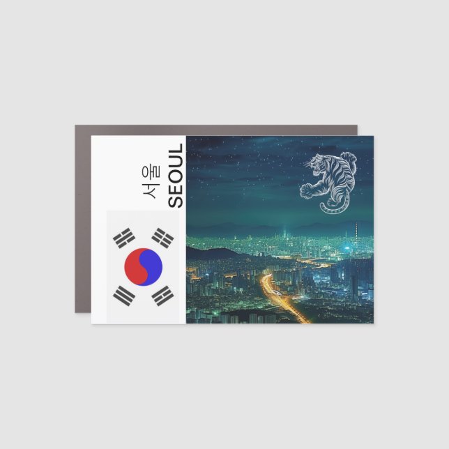 SEOUL CAR MAGNET (Front)