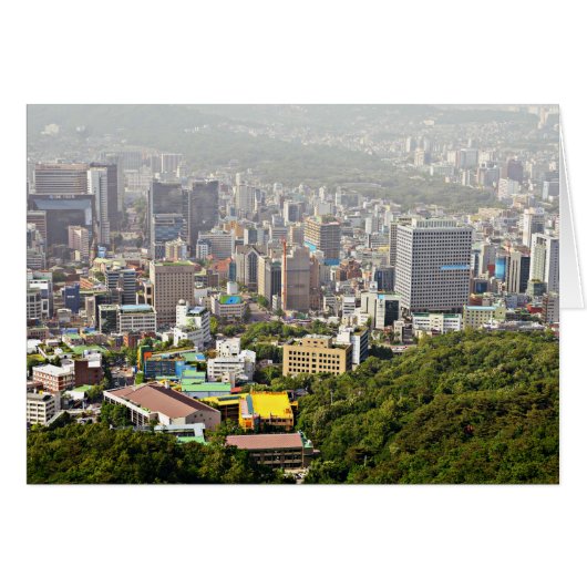 Seoul From Above Cards (Front Horizontal)