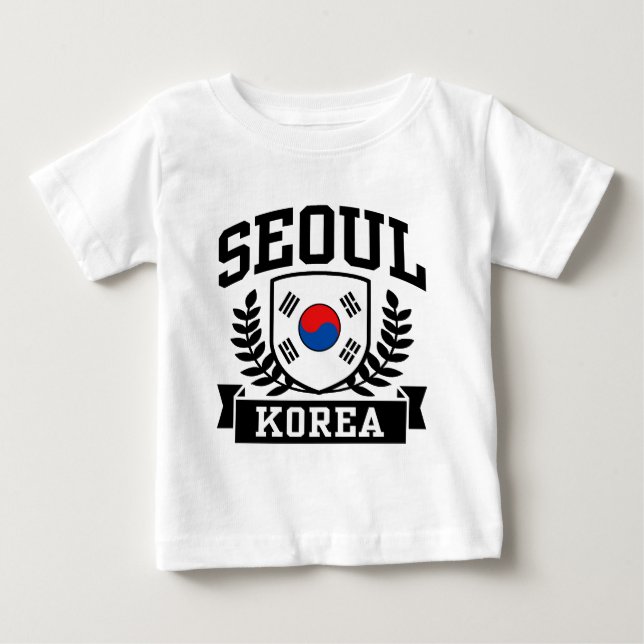 Seoul Korea Baby T-Shirt (Front)