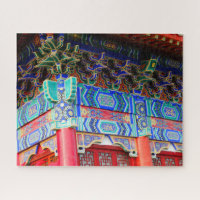 Seoul, Korea ~ Historical Palace Architecture Jigsaw Puzzle