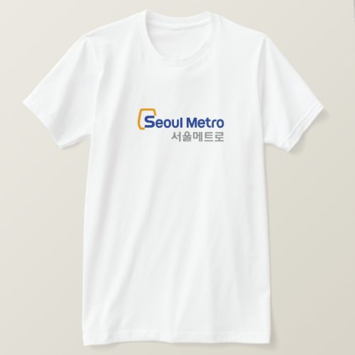 Seoul korea metro subway t_shirt