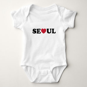 Seoul Love Heart Baby Bodysuit