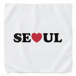 Seoul Love Heart Bandana