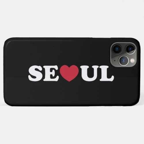 Seoul Love Heart iPhone 11 Pro Max Case