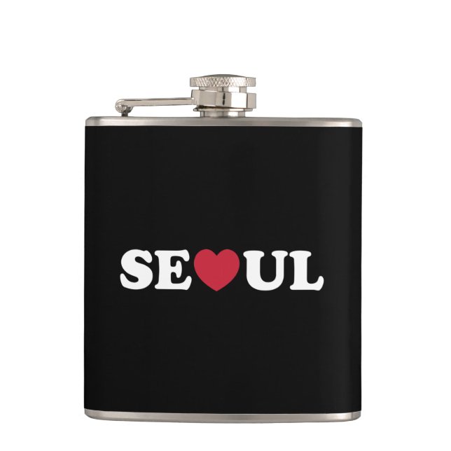 Seoul Love Heart Flask (Front)