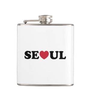 Seoul Love Heart Flask
