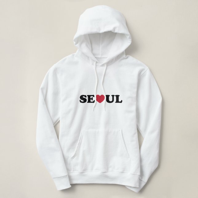 Seoul Love Heart Hoodie (Design Front)