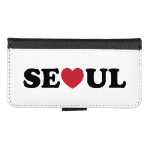 Seoul Love Heart iPhone 8/7 Wallet Case