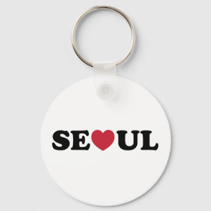 Seoul Love Heart Keychain