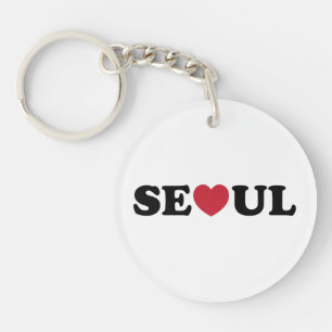Seoul Love Heart Keychain