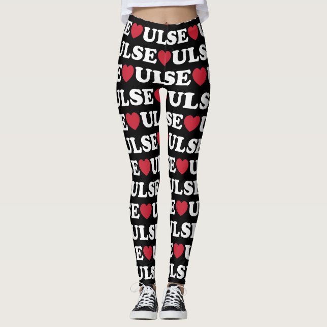 Seoul Love Heart Leggings (Front)