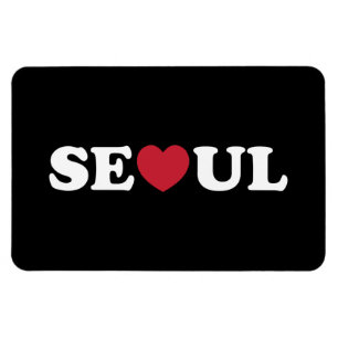 Seoul Love Heart Magnet