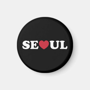 Seoul Love Heart Magnet