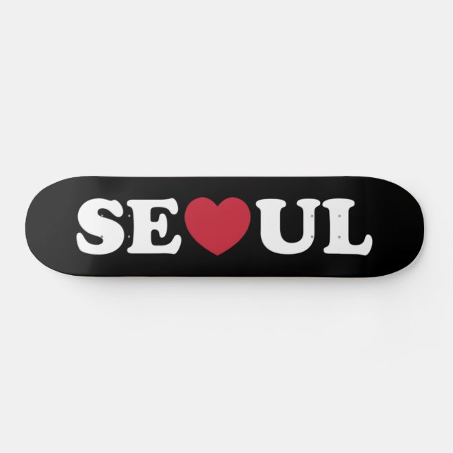 Seoul Love Heart Skateboard (Horz)