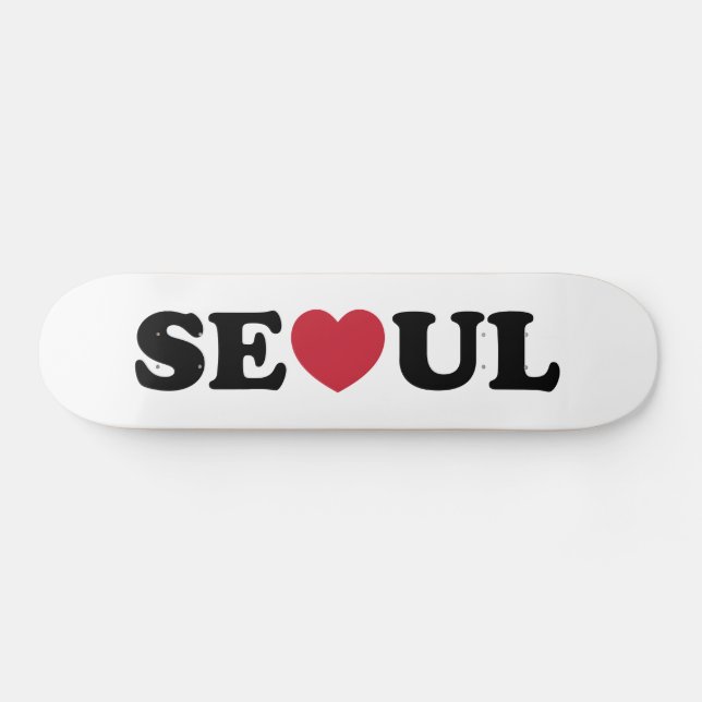 Seoul Love Heart Skateboard (Horz)