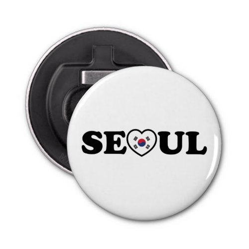 Seoul Love Heart Taegeukgi Flag Bottle Opener