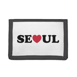 Seoul Love Heart Trifold Wallet