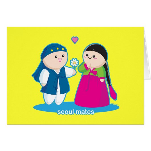 Seoul Mates Cards (Front Horizontal)