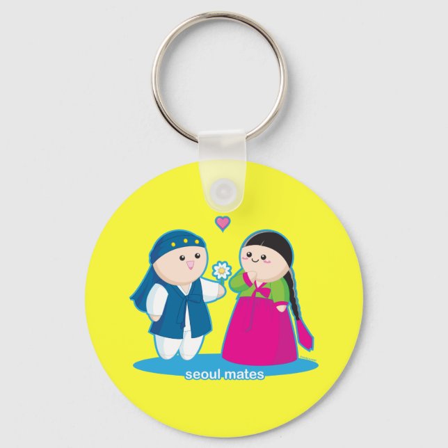 Seoul Mates Keychain (Front)