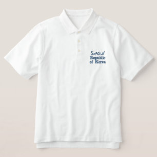 Seoul Republic of Korea Polo Shirt