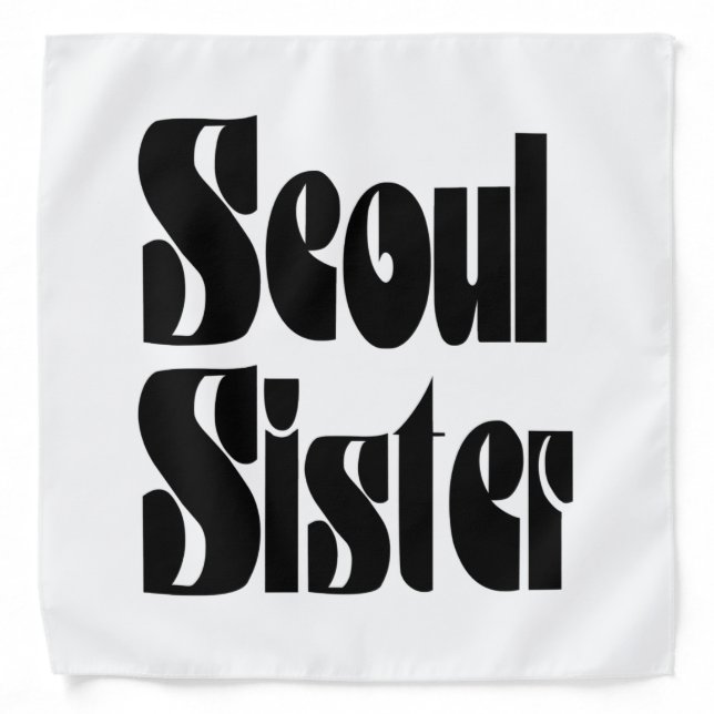 Seoul Sister Bandana (Front)