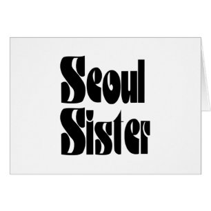 Seoul Sister Card