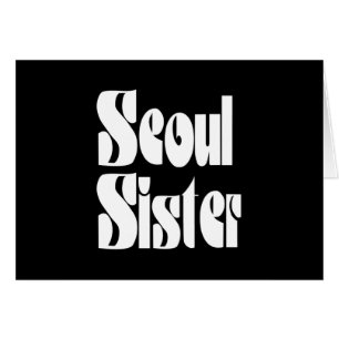 Seoul Sister Card