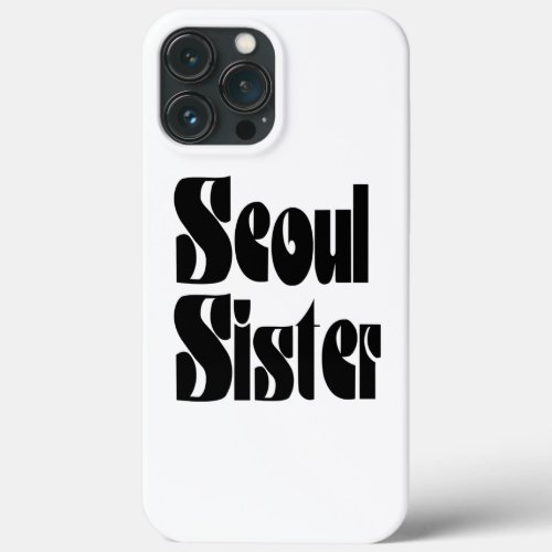 Seoul Sister iPhone 13 Pro Max Case