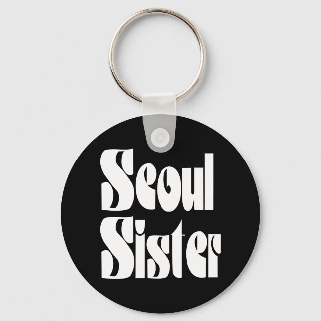 Seoul Sister Keychain (Front)
