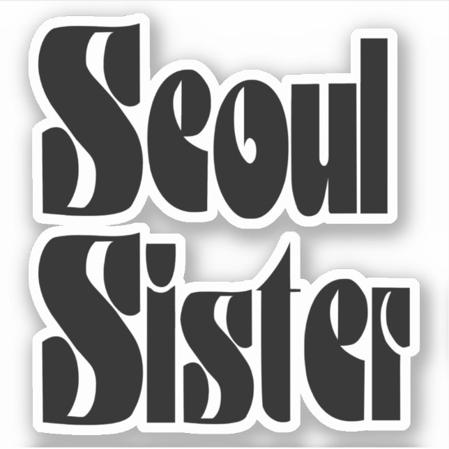 Seoul Sister Sticker (Front)