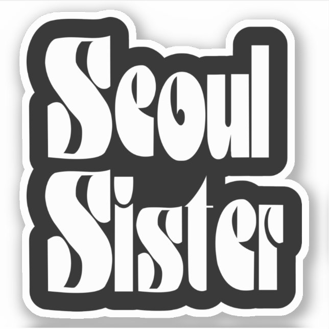 Seoul Sister Sticker (Front)