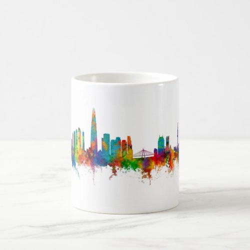Seoul Skyline South Korea Coffee Mug