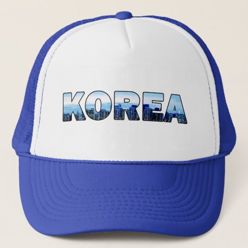 Seoul South Korea 019 Trucker Hat