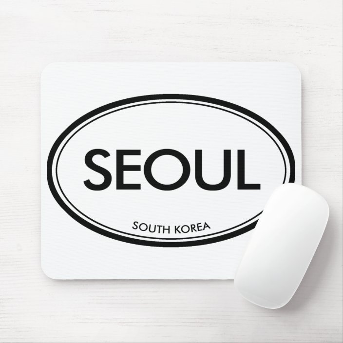 Seoul, South Korea Mousepad