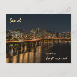 Seoul South Korea Postcard