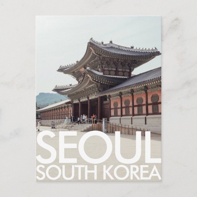 Seoul, South Korea Postcard (Front)