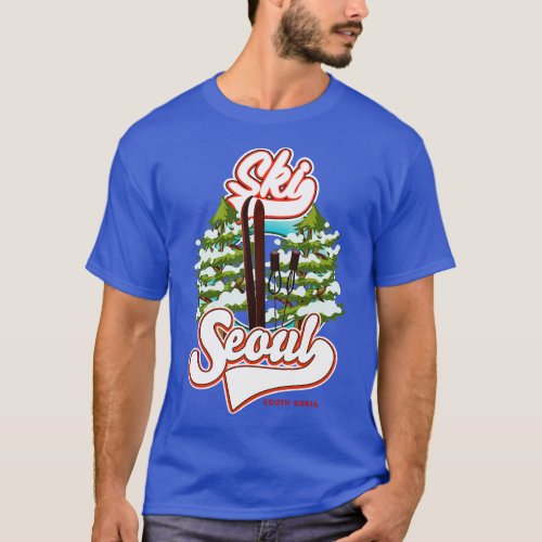 Seoul South Korea Ski T_Shirt