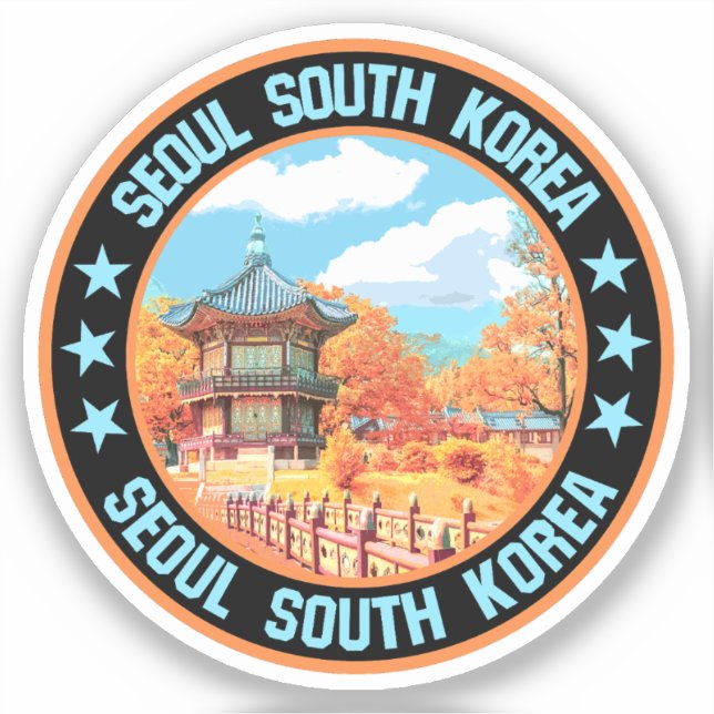Seoul                                              sticker (Front)