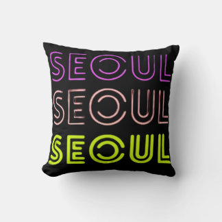 Seoul Throw Pillow