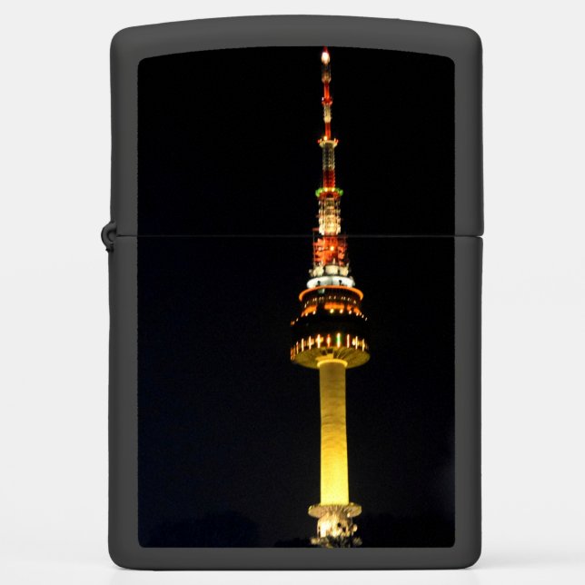 Seoul Tower Zippo Lighter (Front)