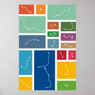 Seoul - Transit Palettes Poster