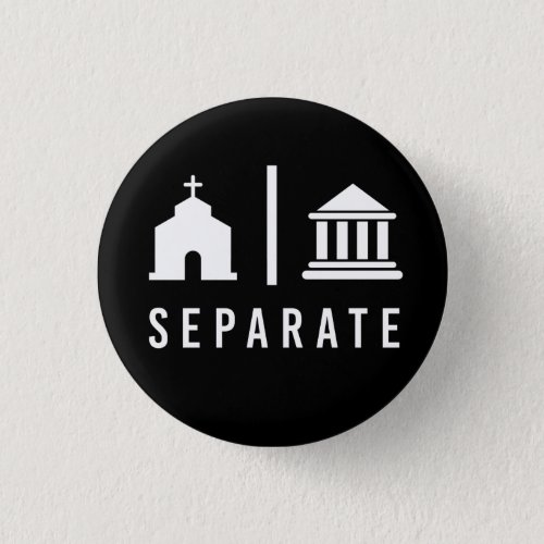 Separate Church and State Button